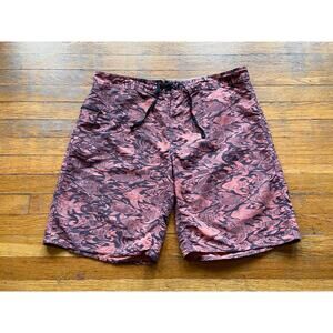 PATAGONIA Pink/Black Fish Theme 22” Boardshorts sz 40
